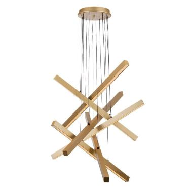 Imagem de Pendente Luminaria Lustre 6 Fit Led 32W 4000K Biv 715Led4Do