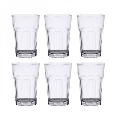 Imagem de Jogo de Copos de Vidro 6 Peças para Drink 425ml Incolor