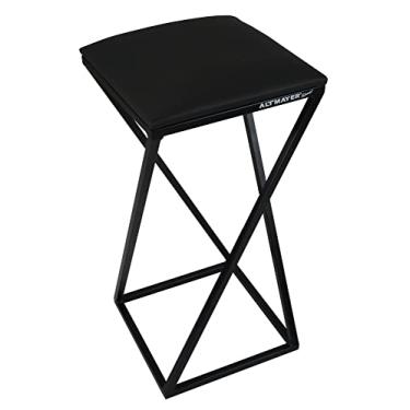 Imagem de Banqueta Moderna Estilo Industrial Grande Estofada Em Z Altmayer