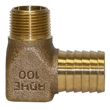 Imagem de Merrill MFG RBHENL100 1" X 3/4" Cotovelo de hidrante sem chumbo, bronze, 1" X .75"