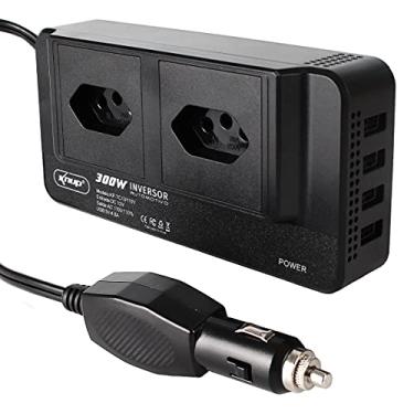 Imagem de INVERSOR DE 12V PARA 110V 300W COM 4 PORTAS USB 5VDC KNUP KP-TC13