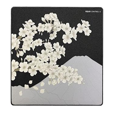 Imagem de X-Raypad Aqua Control 2 Sakura mouse pad para jogos, mouse pad de precisão ultra-alta com velocidade e capacidade de controle perfeitas, projetado para jogadores de fps com baixos requisitos de DPI