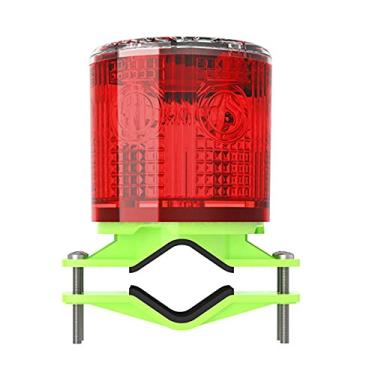 Imagem de Aolyty Luz de advertência solar estroboscópica IP54 à prova d'água LED piscante luz de segurança brilhante lâmpada de advertência externa para construção doca de trânsito sinalização marítima