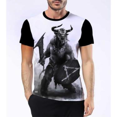 Imagem de Camisa Camiseta Minotauro Mitologia Grega Touro Homem Hd 5 - Dias No E