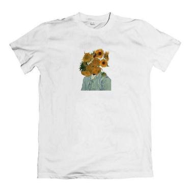 Imagem de Camisa Vincent Van Gogh Flowers - Hippo Pre