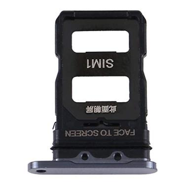 Imagem de HUANGYUNCHAO Acessórios telefônicos Bandeja de cartão SIM + bandeja de cartão SIM para xiaomi mi 11 Substituição do telefone celular