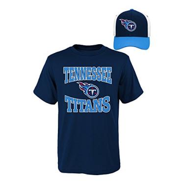 Imagem de Conjunto de chapéu e camiseta NFL Youth Boys 8-20, GG (18), cores sortidas