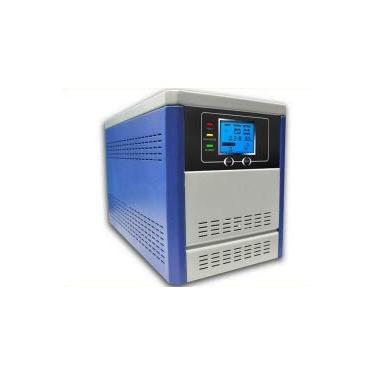 Imagem de GOWE Inversor de controlador híbrido para sistema de energia solar fora da rede, inversor de onda senoidal pura de 600 W 12 V integrado com controlador PWM de 30 A