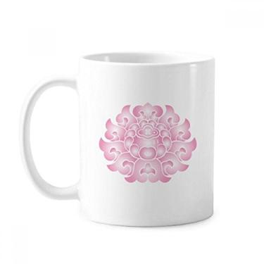 Imagem de Flor de lótus flor rosa caneca cerâmica xícara de porcelana café louça
