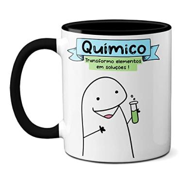 Imagem de Caneca Químico Nunca Morre Apenas Deixa De Reagir! Presente (Preta)