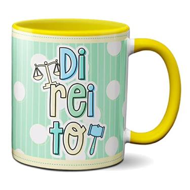 Imagem de Caneca Advogado Profissão Presente Profissional Direito (Amarela)