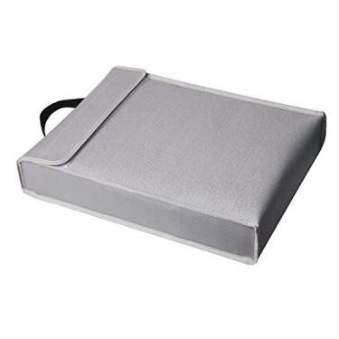 Imagem de LUGU Portátil À Prova de Fogo Saco de Documentos Titular Bolsa de Escritório Em Casa Saco Seguro de Fogo & Resistente À Água Pasta de Arquivos zenamento Seguro pa o Portátil de Jóias Em Dinheiro