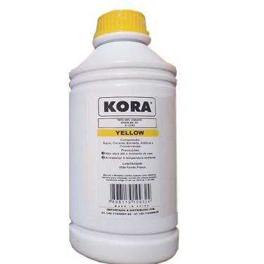 Imagem de Litro de Tinta Kora Epson Universal Corante Y Yelow Compativel Com Epson L3150 L3250 L355 L365 L375 L395