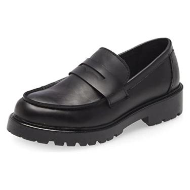 Imagem de Steve Madden Lotto Penny Mocassim Feminino, Preto, 8 Wide