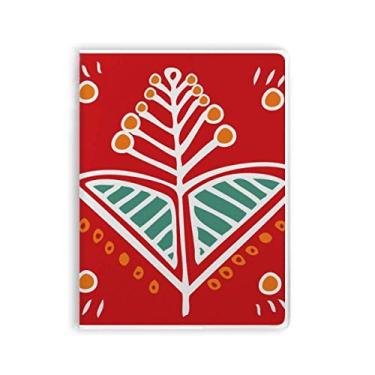 Imagem de Caderno de desenho de civilização Ancient Totems de flores do México Diário capa macia