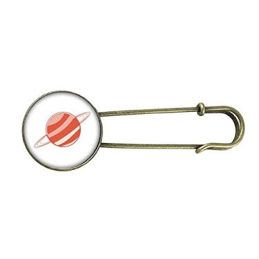 Imagem de Broche de metal retrô de Saturno do monstro alienígena do universo