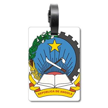 Imagem de Luanda Angola Emblema Nacional Bolsa de Mala Etiqueta Etiqueta de Bagagem para Cartão de Bagagem