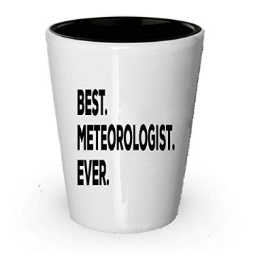 Imagem de Copo de shot de meteorologista â€“ Melhor meteorologista de todos os tempos â€“ Presentes para crianças homens e mulheres â€“ sob $20 ou adicionar ao conjunto de caixas de presente â€“ Ideia divertida e legal (1)
