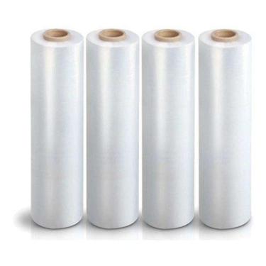 Imagem de Kit C/ 4 Filme Stretch Padrão 2,5kgs 50cm - Despachamos Hoje