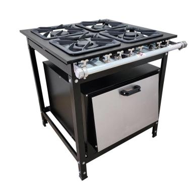 Imagem de Fogão 4 Bocas Cefaz com Forno Linha Diamond Baixa Pressão CFZD-015