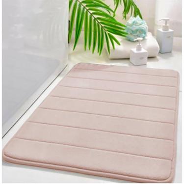 Imagem de Kit 2 Tapete Banheiro Soft Antiderrapante 60x40cm Macio Luxo