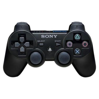 Controle PS3 Original Dualshock 3 Playstation 3 Preto - Sony