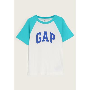 Imagem de Infantil - Camiseta GAP Color Block Branca GAP 627659 menino