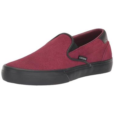 Imagem de Lacoste Tênis feminino Jump Serve Slip 2233 Cfa, Burg/Blk, 38