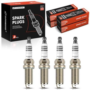 Imagem de A-Premium Velas de ignição Iridium Platinum compatíveis com Honda CR-V CRV 2010-2014, Civic 2012-2015, Accord 2008-2012, Crosstour 2012-2015 e Acura TSX 2009-2014, ILX 2013-2015, 2,4L, pacote de 4