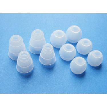 Imagem de Fone de ouvido de substituição transparente compatível com fones de ouvido Monster Beats Dr. Dre Tour, urBeats 2.0, Heartbeats 2.0 (Lady Gaga), DiddyBeats e Monster Turbine Pro intra-auriculares