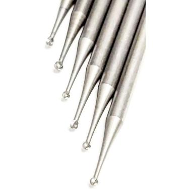 Imagem de Brocas Fresa Bola 1,2 mm para Dremel e Micro Retífica