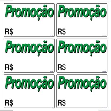 Imagem de Combo 6 Placas De Sinalização "" 30x20 Acesso - P-20 F9e