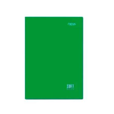 Imagem de Caderno Brochura Verde Soft Book 48 Folhas Pequeno