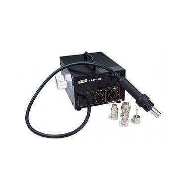 Imagem de Kit Estação Retrabalho Analógica Solda Isolamento Antiestático Captador Suporte Es-810-110 Instrutherm Bocais Qfp Plcc