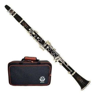 Imagem de Clarinete Eagle Soprano Em Sib 17 Chaves Niqueladas Cl04N