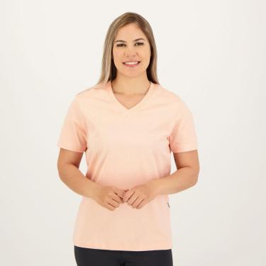 Imagem de Camiseta Fila Basic Feminina Salmão-Feminino
