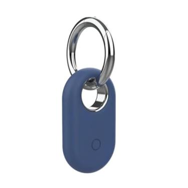 Imagem de Capa Case Chaveiro Compatível com Smarttag2 Da Samsung Galaxy Android Rastreador Suporte e Proteção (azul escuro)