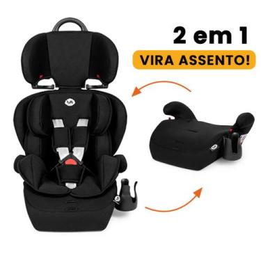 Imagem de Cadeirinha Bebê Cadeira Para Carro Infantil Criança 9 A 36Kg Preto - T