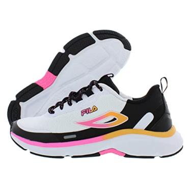 Imagem de Fila Memory Trexler Tênis feminino, Branco/Rosa/Laranja, 36