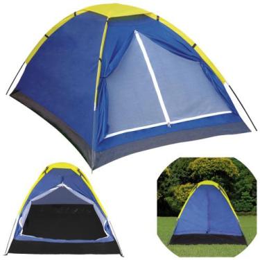 Imagem de Barraca Camping 2 Pessoas Iglu Mor Coluna D Agua 300mm Para Acampament