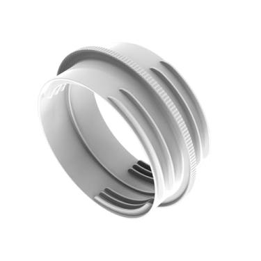 Imagem de Acoplador de mangueira de ar condicionado portátil 2 em 1 para mangueira de ventilação de 13 cm/15 cm, conector de mangueira de exaustão de ar condicionado A/C portátil, suporte para rosca no sentido