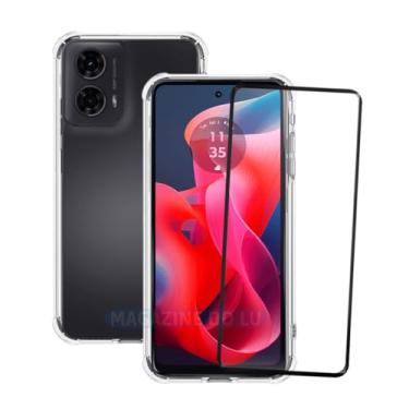 Imagem de Capa Case Anti Queda Compatível com Motorola Moto G24 +pelicula 3d