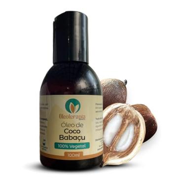 Imagem de Óleo vegetal de Coco Babaçu 100% natural prensado a frio/uso cosmético e terapêutico(100 mL)