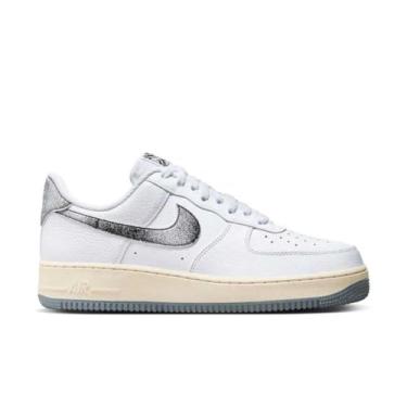 Imagem de Nike Tênis de basquete masculino Air Force 1 '07, Branco/cinza fumê - praia-branco, 13