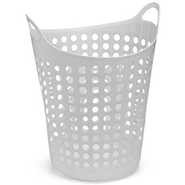 Imagem de Cesto De Roupas Flexivel 44lts Arthi Branco