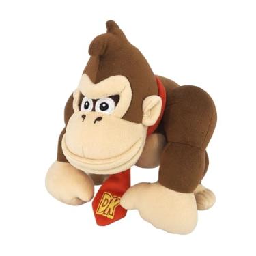Imagem de Sanei Super Mario Coleção All Star AC20 Donkey Kong Pelúcia 20 cm