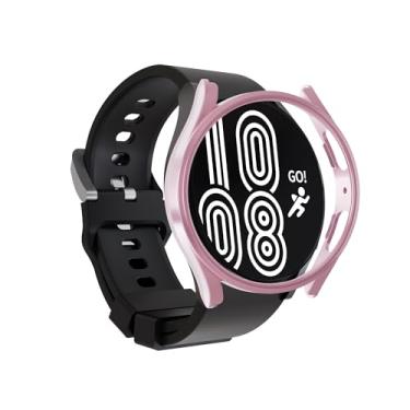 Imagem de Nandos-Store - Capa Bumper Case compativel com Samsung Galaxy Atvice 1 active 2 Watch 3 watch 4 watch 5 (Rose Pink, Galaxy Watch 4 classic - 46mm)