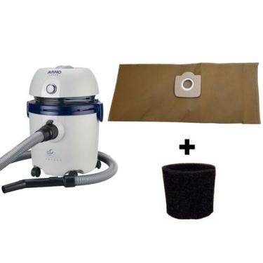 Imagem de Saco Reutilizável Aspirador De Pó Arno H2PO + Filtro Motor - Oriplast