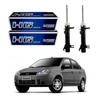 Imagem de Par Amortecedor Dianteiro Fiesta Sedan 1.0 1.6 2007 A 2010 - Nakata