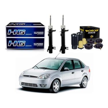Imagem de Kit Amortecedor Dianteiro Fiesta Sedan 1.0 1.6 2003 A 2006 - Nakata